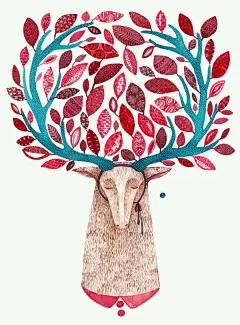 【M-G】森系插画_看图_森女吧_百度贴吧