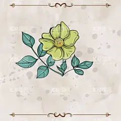 花朵插画  - 源文件下载【酷图网】水彩,矢量,插画设计,水彩花朵,花卉元素,植物,花草,花朵,花卉,鲜花,插画,二次元,PSD,免抠,分层,原创,设计,绘画,艺术,美术,壁纸,装饰,菊花,兰花,桂花,丁香花,彼岸花