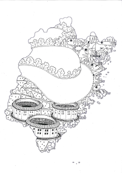 又一块地采集到插画-地区地貌