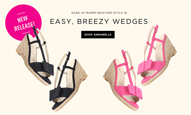 Easy, Breezy wedges