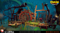 Mosquito Marsh - Home Cookin, GFactory Studio : GFactory was responsible for a huge amount of environments on "Crash Bandicoot 4: it's about time". as we collaborated with Toys for Bob since the pre-production and made the very first levels, hel