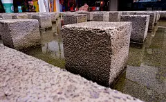 购物中心的喷泉