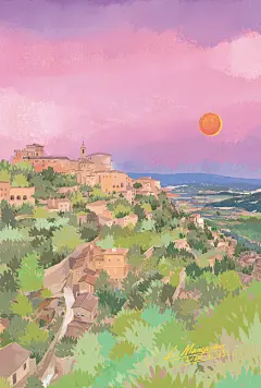 画者不语鳗鱼小姐原创手绘插画珠光贺卡水彩童话ins风可爱明信片-淘宝网