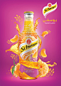 吉百利果汁PS创意合成广告设计欣赏，来源自黄蜂网http://woofeng.cn/