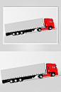 模型大货车货运集装箱物流运输图片叁-众图网