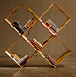 可折叠、可组合的书架