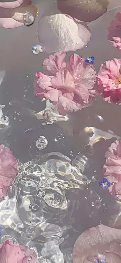 清透感壁纸  清透水波纹 光与水的呼吸
