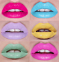 17 DIFFERENT LIPSTICK LIPS