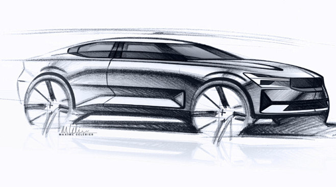 Polestar 2 - sketche...