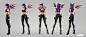 K/DA Kai'Sa - League of Legends - PopStar - , Thibaut Granet : I'm glad I had the chance to work at Fortiche prod with so many talented people on K/DA Popstar!<br/>My main task was to model and texture Kai'Sa.<br/>Here you can check Edouard Ce