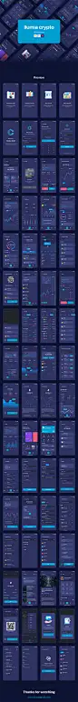 #APP模板#
比特币ICO加密货币金融钱包资讯app ui源文件 sketch xd模板