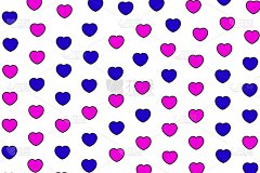 情人节心形背景，高清晰度设计