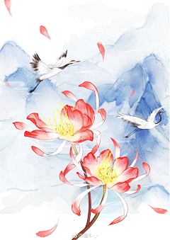 子柒/江子熹采集到古风底图