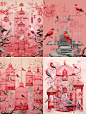 preseletulza_birds_in_cages_pinkredin_the_style_of_eclectic_mon_7e115473-9f9c-480c-a6f9-6bee5ec739c0