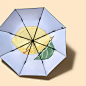 蕉下果趣太阳伞小巧便携遮阳伞防晒防紫外线