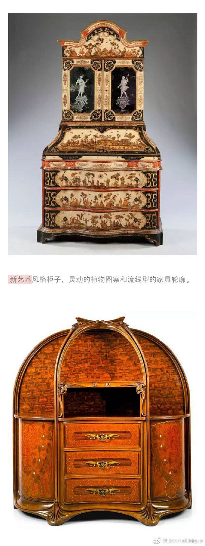 一分钟教你辨识巴洛克、洛可可、新艺术风格...
