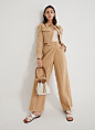 CHARLES＆KEITH2021春季新品CK2-10840319女士编织手提单肩水桶包-tmall.com天猫