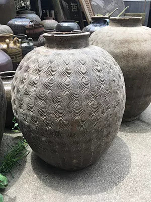 老瓷罐子老酒坛酒罐古玩怀旧瓷民间民俗老物件老酱釉瓷坛子淘宝网
