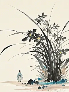 泼墨写意｜将扰扰，付悠悠