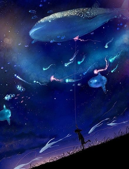 你若一直在，我便一直爱 #水彩#