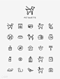 宠物符号 美容用具 饲养装备 UI图标设计-图标-UI界面素材-酷图网