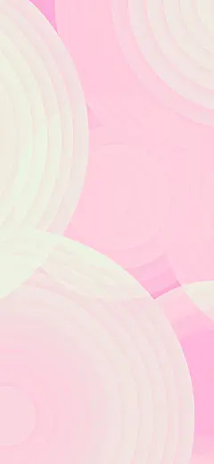 圆 曲线 同心圆 粉色 渐变 苹果手机高清壁纸 1125x2436_爱思助手