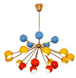 1950’s Three Tier Italian Sputnik Chandelier | Arredoluce...