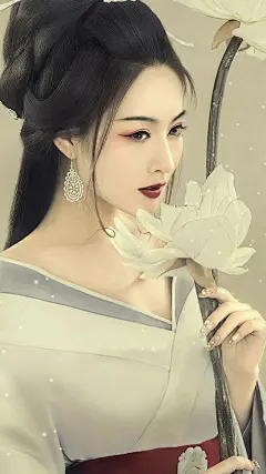 古装摄影汉服之静荷弄