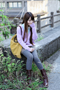 可爱美女 #美腿#