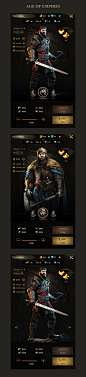 Age of Empires Game UI SLG