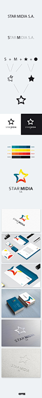 Star Midia Logo & Branding on Behance