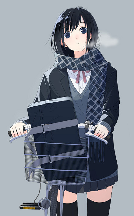蓝色眼睛、高分辨率、简单背景、西装校服、...