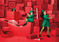 Target Holiday Times Square : To help Target get merry in Times Square for the holidays we created a modern day workshop for Santa complete with mail room, gift wrapping center, sleigh garage, R&D laboratory and much more.–Agency: Mother New YorkCreat