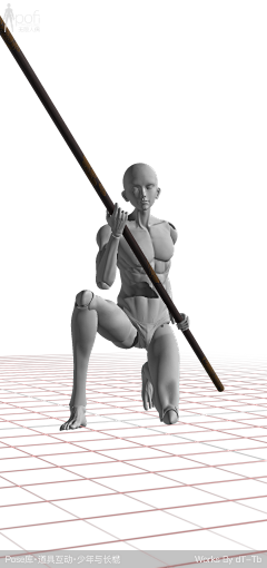 黑犬默采集到少年与长棍