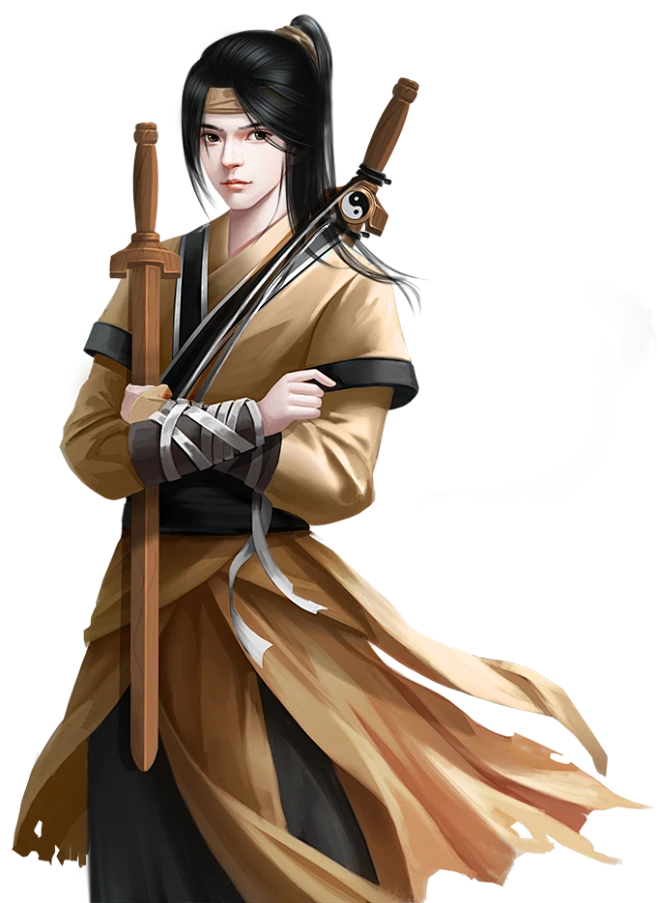 背剑的小道士 古风-花瓣网