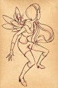 Winx Attitude Poses : Winx Show studies for character personalities