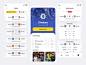 Live football score app by Ofspace LLC on Dribbble