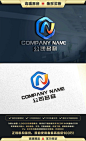 N字母标志N字母LOGO设计 CDR