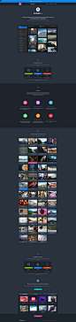 Zoommy — more than 25 000 free photos in one place #APP landing#