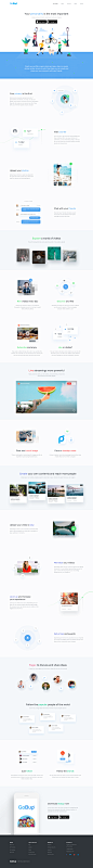 Gobup Red Social Landing Page
by Sebo 