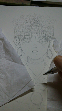 喵╮z1采集到线描插画