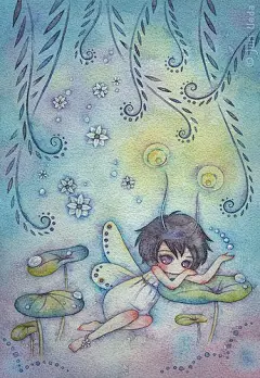 日本插画家juriu的漂亮水彩插画 第三期 - 插画图片_插画师_插画壁纸_场景插画_yidodo.net - 意兜兜