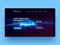 Blockchain Website Concept crypto ethereum cryptocurrency home page landing page web speed bitcoin blockchain ux ui