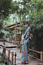 温心月光采集，日本和服