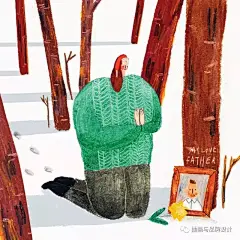 I&amp;B插画丨她用油画棒绘出超赞插画，抽象、森系、不拘一格