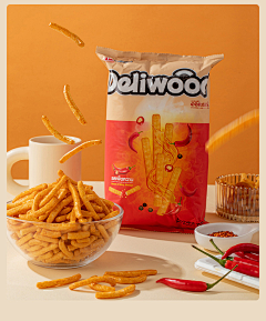 叼着奶嘴的玖疯纸采集到膨化食品