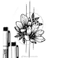 花卉纹身图案#纹身壁纸控##纹身手稿素材参考##eyetattoo##手绘纹身手稿##纹身#