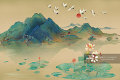啊鸡哟采集到水墨山水