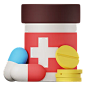 Medicine  3D Icon