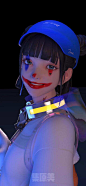 虚拟偶像-集原美壁纸_ShakeDog抖狗作品_角色/人物/生物_CG模型网